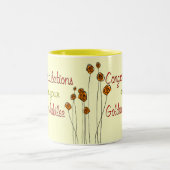 尼僧の金記念祭(第50記念日)のギフト ツートーンマグカップ (中央)