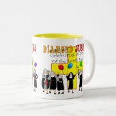 尼僧の60周年記念の第75勤続年数 ツートーンマグカップ (正面右)