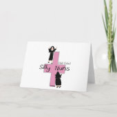 尼僧ビキニのグリーティングカード カード (裏面)