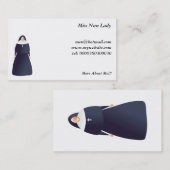 尼僧 名刺 (正面/裏面)