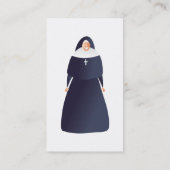 尼僧 名刺 (裏面)