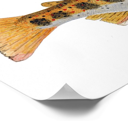 尼子水彩画 ポスター (角)