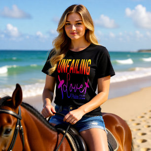 尽きない愛 詩篇33篇22節 キリスト教 トライブレンドTシャツ