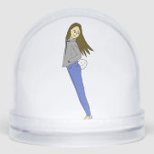 尾がバニーしている女の子 (正面)