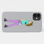 尾がバニーしている女の子 Case-Mate iPhoneケース (裏面(横))