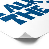 尾のオウムに話し掛ける ポスター (角)