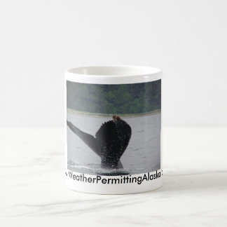 尾のクジラ コーヒーマグカップ