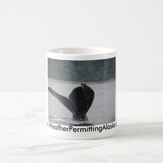 尾のクジラ コーヒーマグカップ (中央)