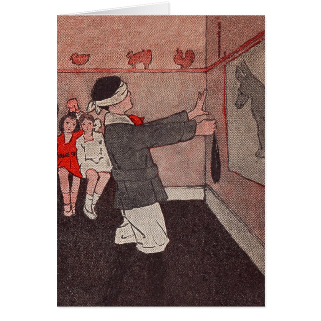 尾のロバを固定する (正面)