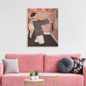 尾のロバを固定する キャンバスプリント (インサイチュ (リビング))