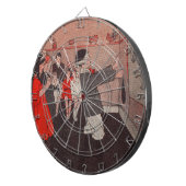 尾のロバを固定する ダーツボード (正面右)