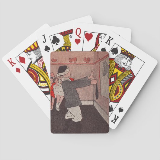 尾のロバを固定する トランプ (裏面)