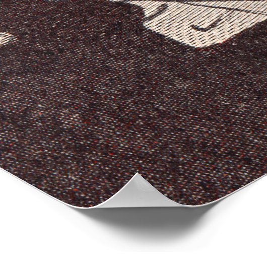 尾のロバを固定する ポスター (角)