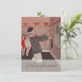 尾のロバを固定する 招待状 (スタンド正面)