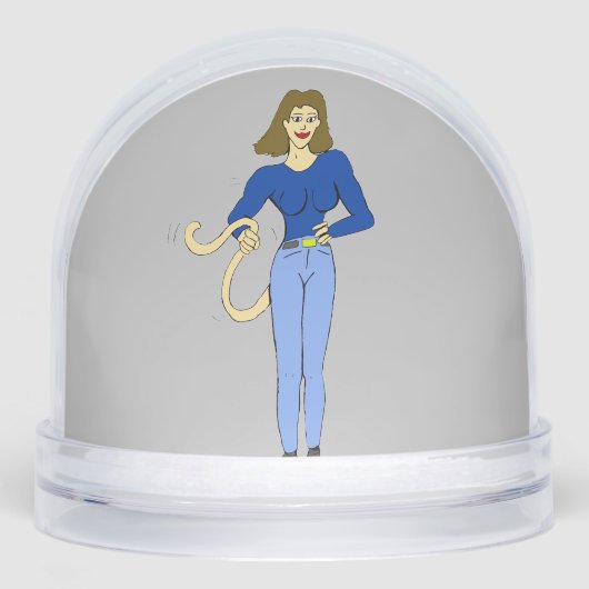 尾の付いた女の子 (正面)