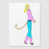 尾の付いた女の子 (正面)