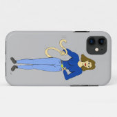尾の付いた女の子 Case-Mate iPhoneケース (裏面(横))