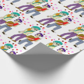 尾の愛 ラッピングペーパー (角)