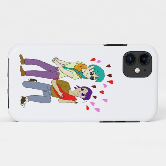 尾の愛 Case-Mate iPhoneケース (裏面(横))