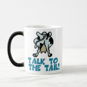 尾の牛と話す モーフィングマグカップ (左)