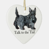 尾へのスコッチテリアの話 セラミックオーナメント (右)