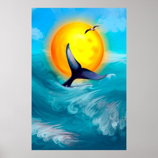 尾をサンセット ポスター (正面)