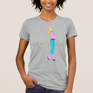 尾を持つ少女 Tシャツ