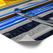 尾カラフル灯 ポスター (角)