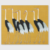 尾形光日本の琳鶴 ラッピングペーパー (フラット)