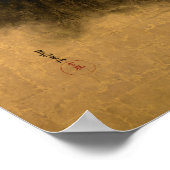 尾形光林雷神 ポスター (角)