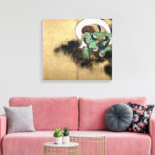 尾形光林風神 キャンバスプリント (インサイチュ (リビング))