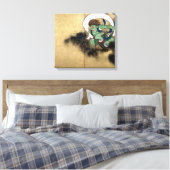 尾形光林風神 キャンバスプリント (インサイチュ (寝室))