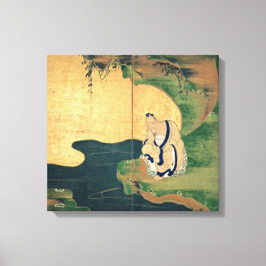 尾形光琳の太功王 キャンバスプリント (正面)