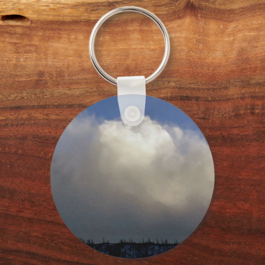 尾根の上の雲 キーホルダー (正面)