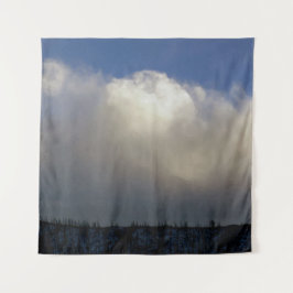 尾根の上の雲 タペストリー