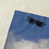 尾根の上の雲 ビーチタオル (インサイチュ)