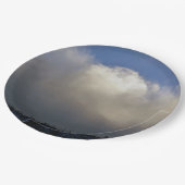 尾根の上の雲 ペーパープレート (アングル)