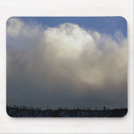 尾根の上の雲 マウスパッド