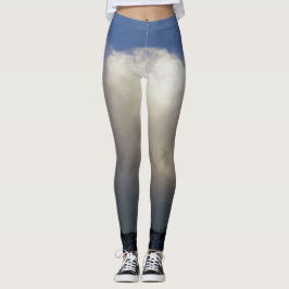 尾根の上の雲 レギンス