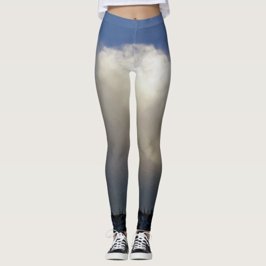 尾根の上の雲 レギンス (正面)