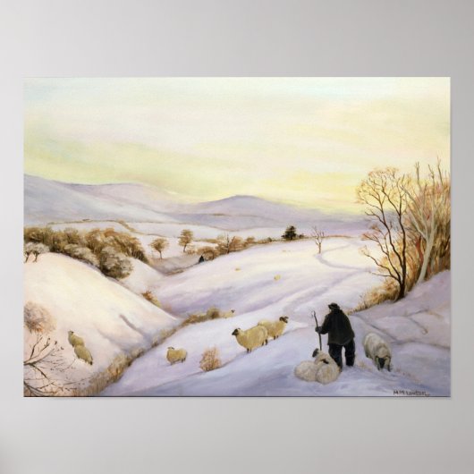 尾根の羊 ポスター (正面)