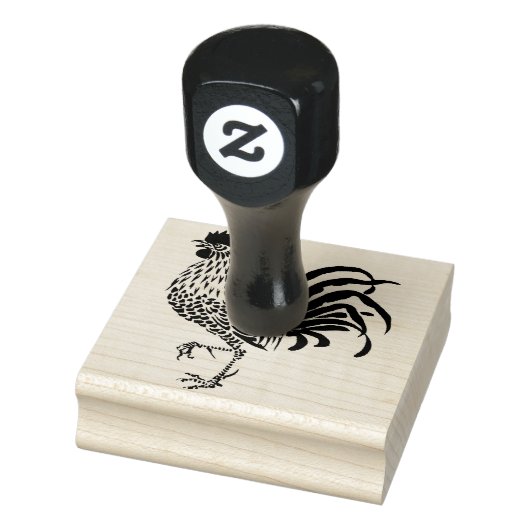 尾根鳥の片脚を上げる ラバースタンプ (スタンプ)