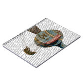 尾羽付き熱気球 ノートブック (左側)