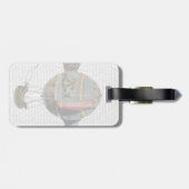 尾羽付き熱気球 ラゲッジタグ (裏面横)