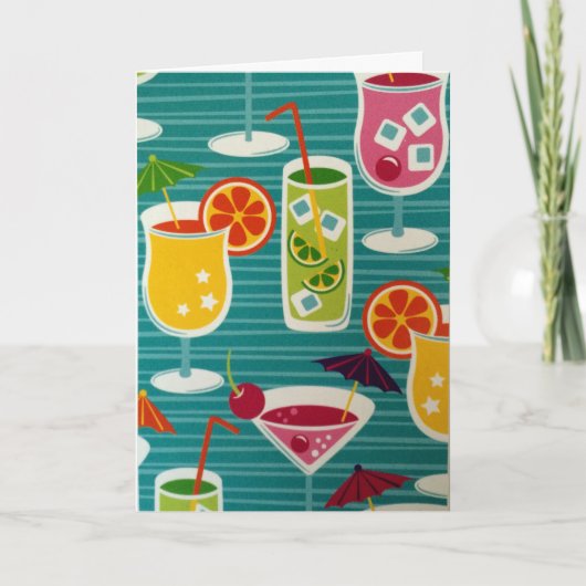 尾翼ガルーことわざハッピーバースデー- カード (正面)