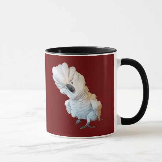 尾考え骨のおんに マグカップ (右)