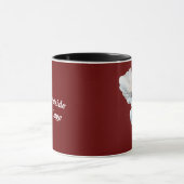 尾考え骨のおんに マグカップ (中央)