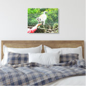 尾食べ物を与え状雑音の キャンバスプリント (インサイチュ (寝室))