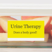 尿セラピー:体は良い！ ラベル (貼付)