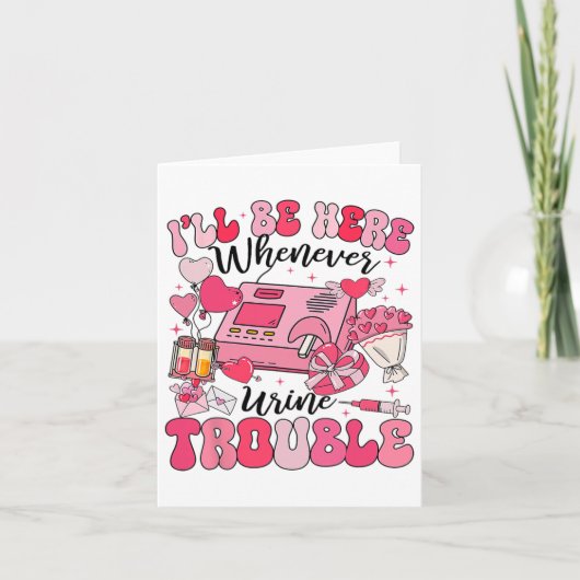 尿トラブルが起こった時にすぐ来てくれる透析看護師腎臓学 カード (正面)